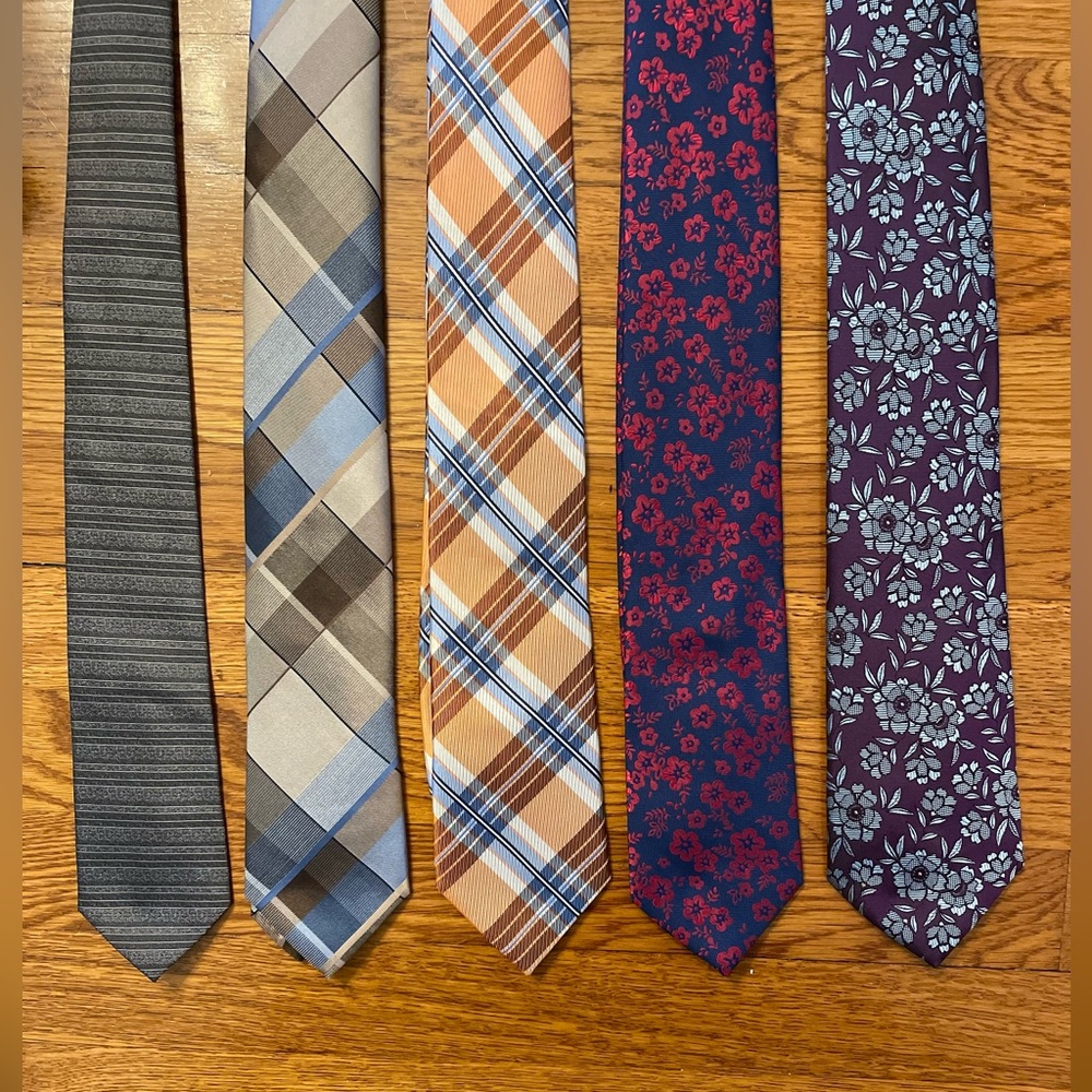 Designer Silk Ties Bundle